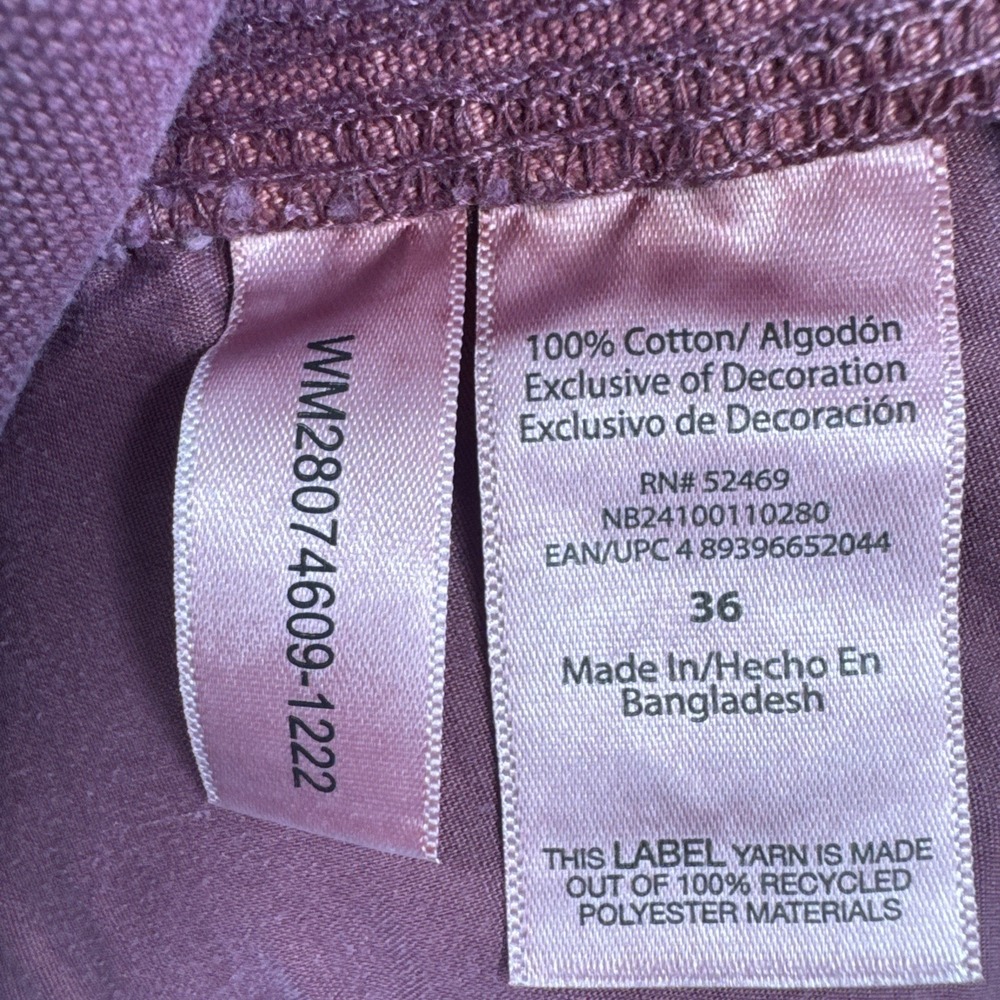 No Boundaries Cargo Shorts Men's 36 Dusty Pink Mauve Carpenter Y2K 100% Cotton - Picture 4 of 8